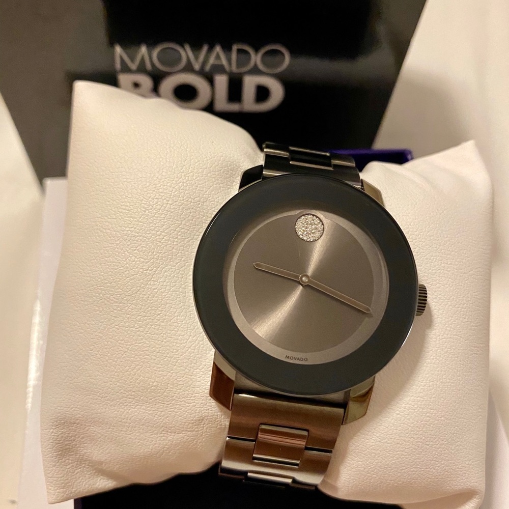 Movado BOLD/ Women’s Watch w/ Swarovski Crystals
